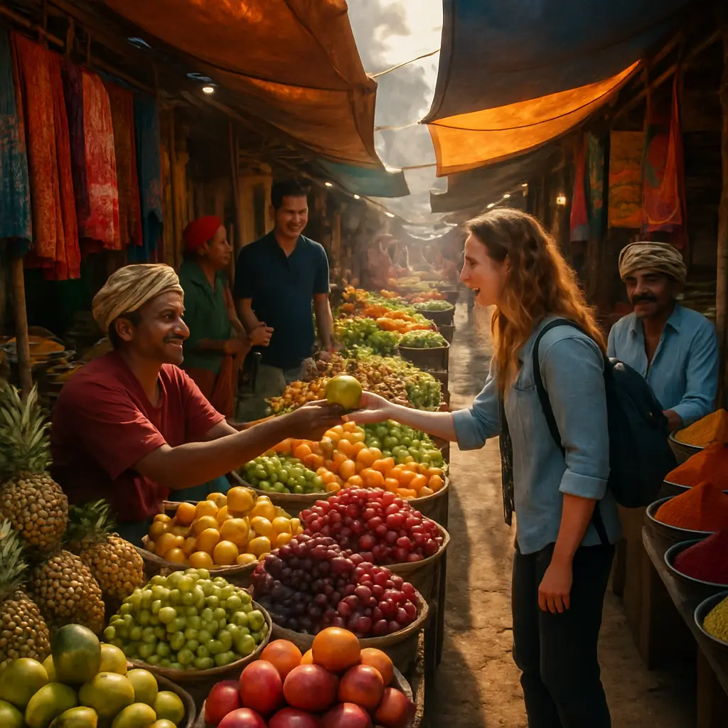 Local Market Shopping